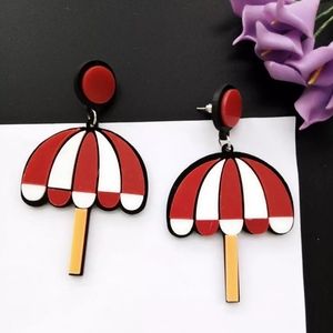 NEW Acrylic Umbrella Drop Earrings